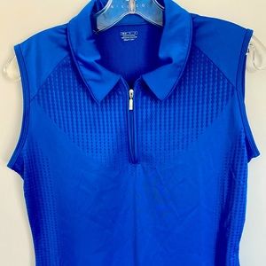 Nike blue golf shirt for women size M